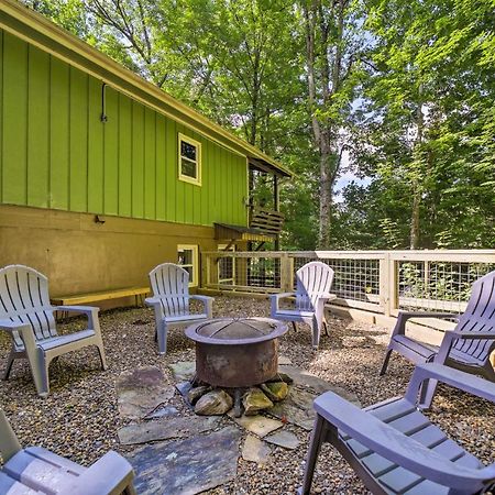 Charming Maggie Valley Getaway With Fire Pit! ภายนอก รูปภาพ