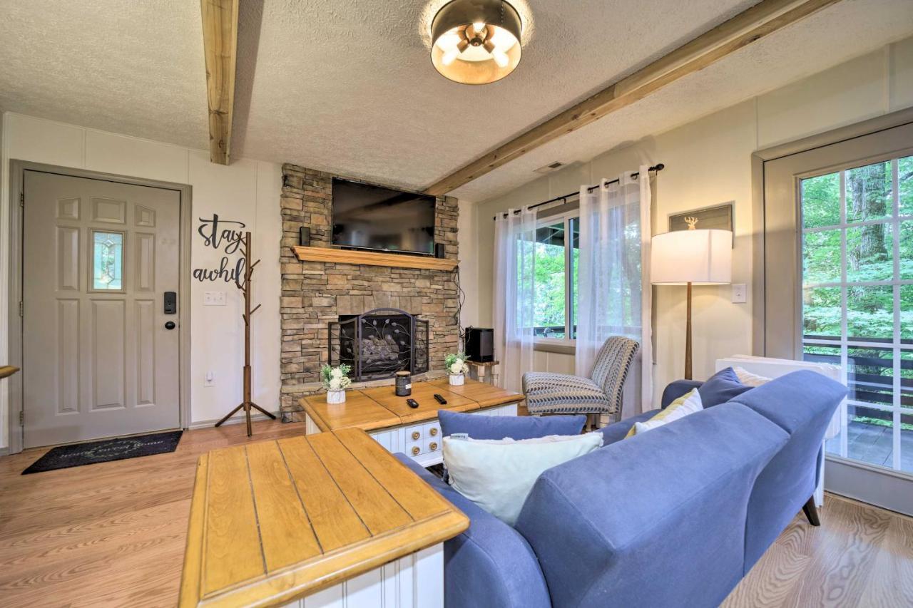 Charming Maggie Valley Getaway With Fire Pit! ภายนอก รูปภาพ