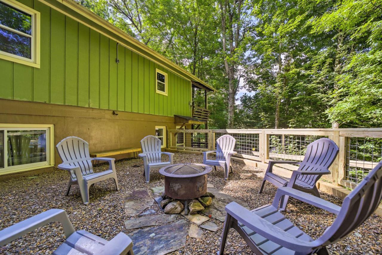 Charming Maggie Valley Getaway With Fire Pit! ภายนอก รูปภาพ