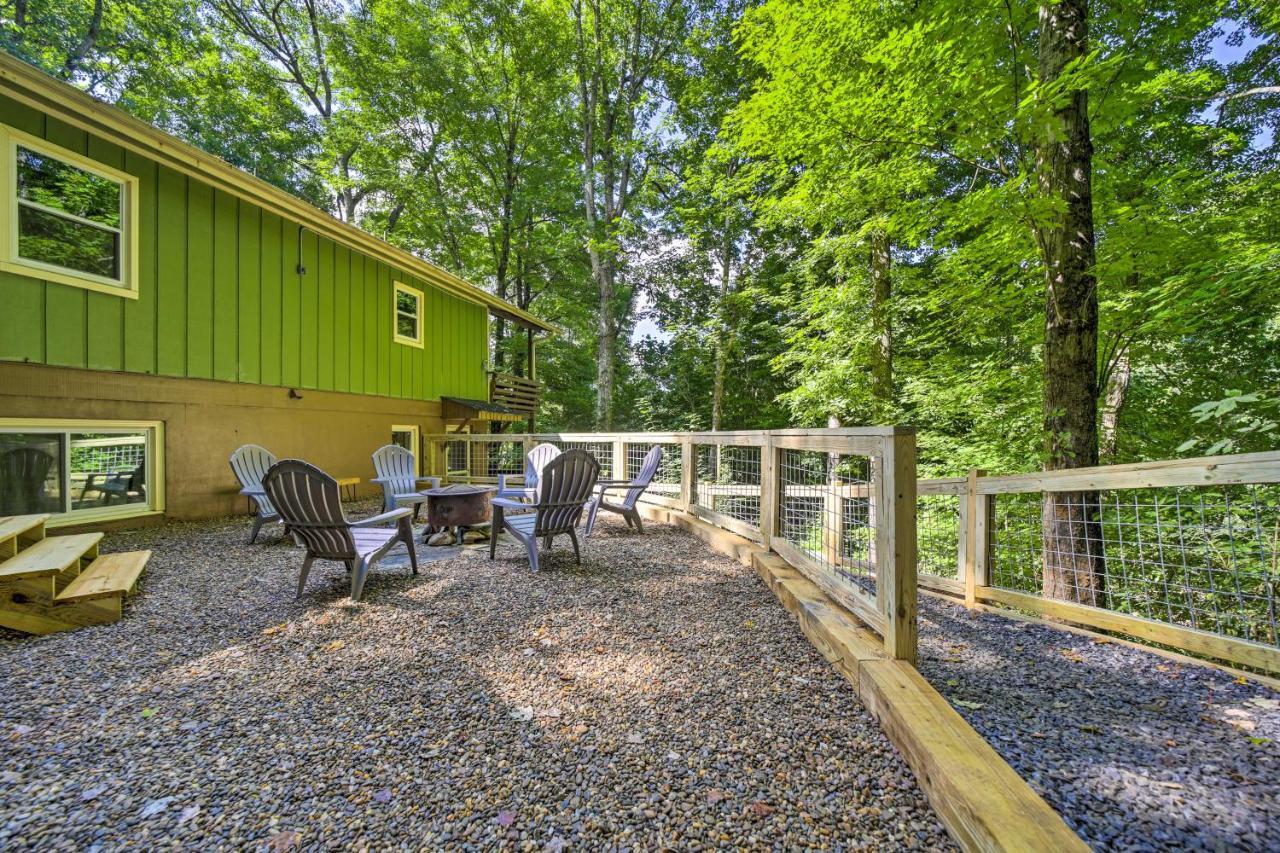 Charming Maggie Valley Getaway With Fire Pit! ภายนอก รูปภาพ